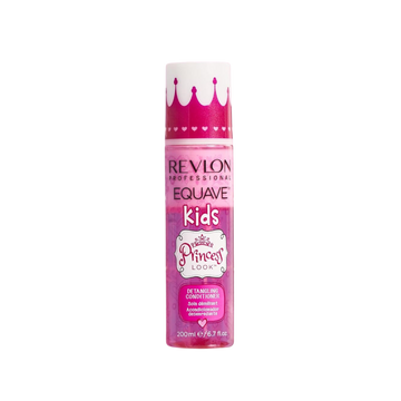 Flacon du conditionneur biphasé Revlon Equave avec étiquette “Protection Solaire” et spray transparent.