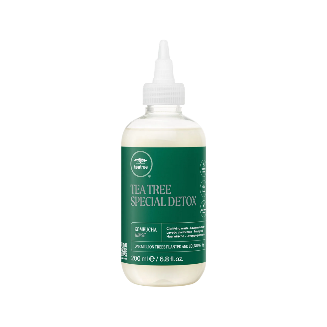 Rinçage capillaire détox Paul Mitchell Tea Tree Kombucha pour cuir chevelu et cheveux propres et brillants