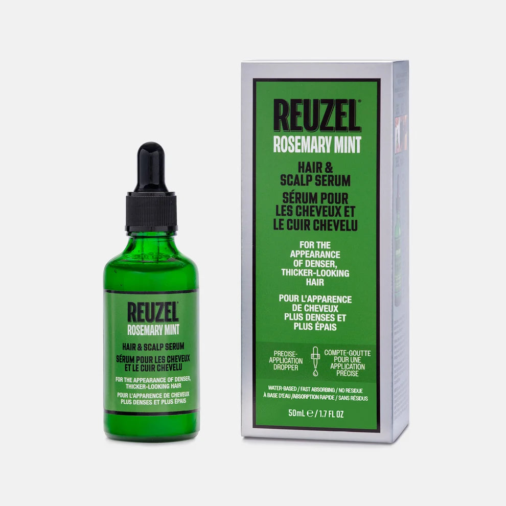 Sérum Cheveux Et Cuir Chevelu Menthe Et Romarin (50ml) - REUZEL