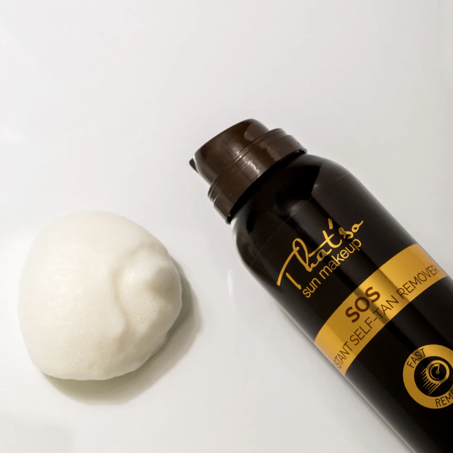 SOS Instant Self‑Tan Remover Mousse That’so 150 ml – mousse dissolvante pour éliminer traces et bronzage indésirable