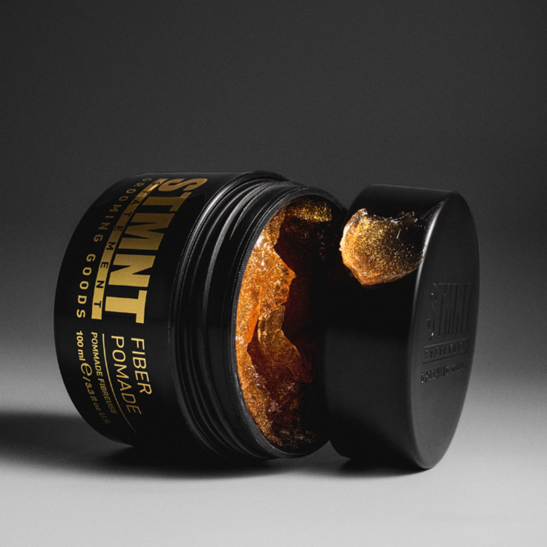 Pot STMNT Fiber Pomade 100 ml – pommade coiffante fibreuse tenue forte semi-mat