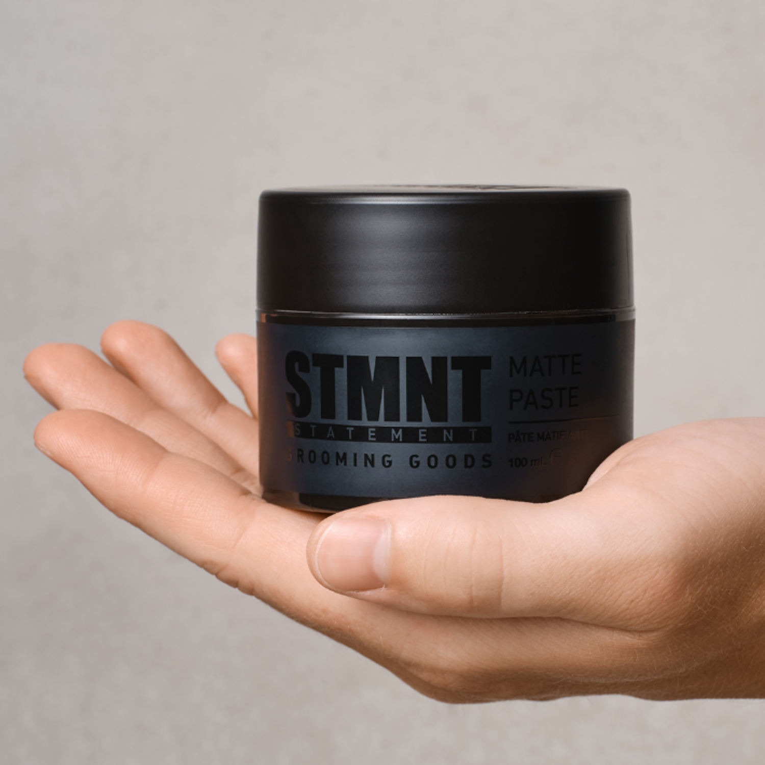 Pot STMNT Matte Paste 100 ml – pâte coiffante effet ultra mat et tenue forte