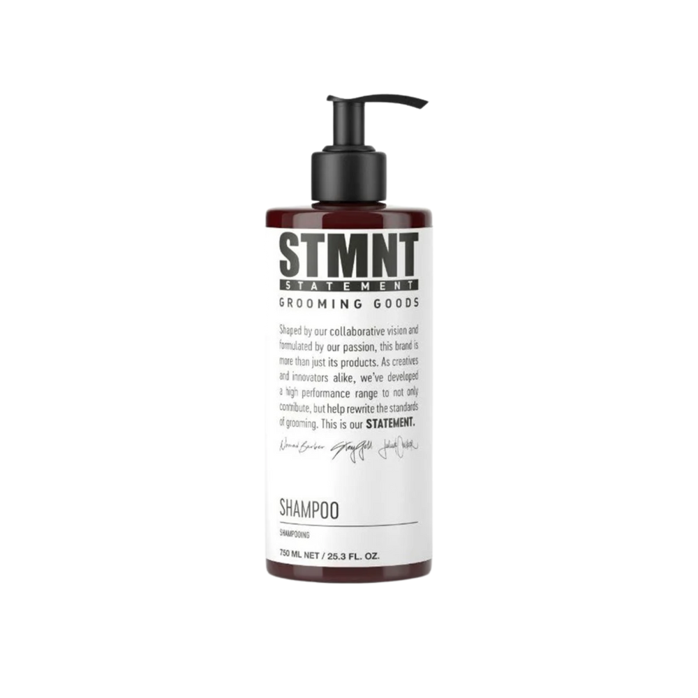 Flacon STMNT Shampoo 300 ml – shampooing purifiant charbon activé & menthol