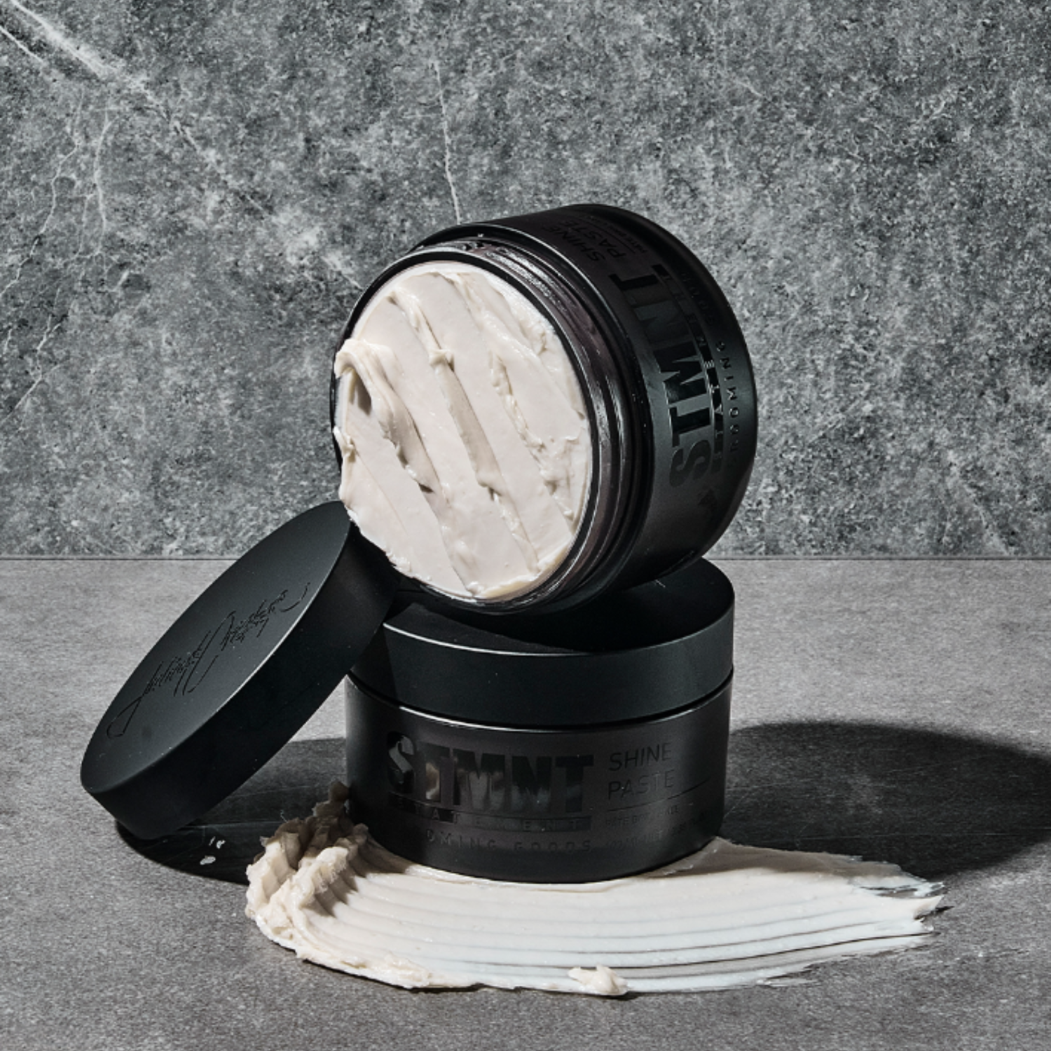 Pot STMNT Shine Paste 100 ml – pâte coiffante effet brillant naturel