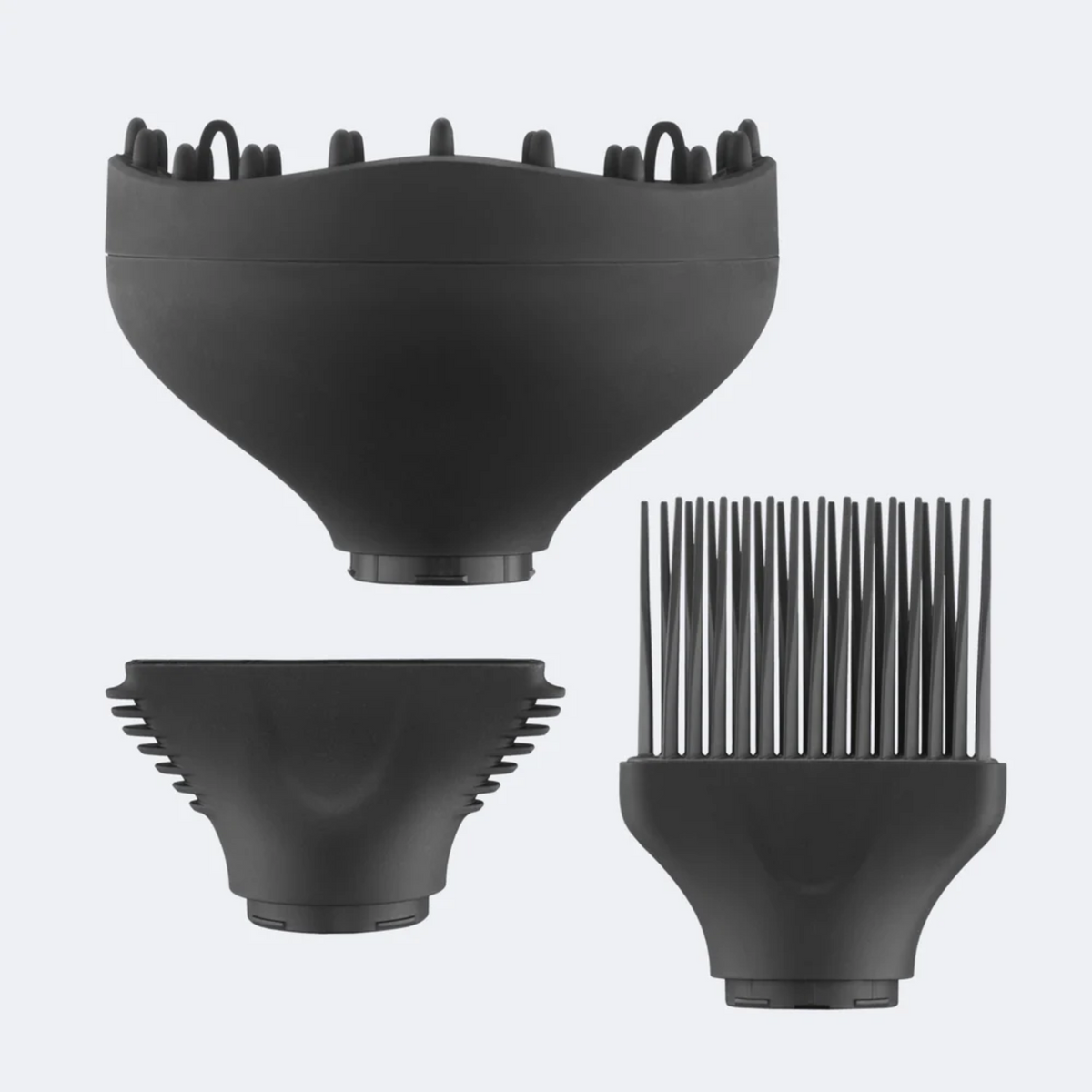 « Sèche-cheveux BaBylissPRO Nano Titanium Or – vue latérale couleur or, poignée élégante et embout concentrateur »