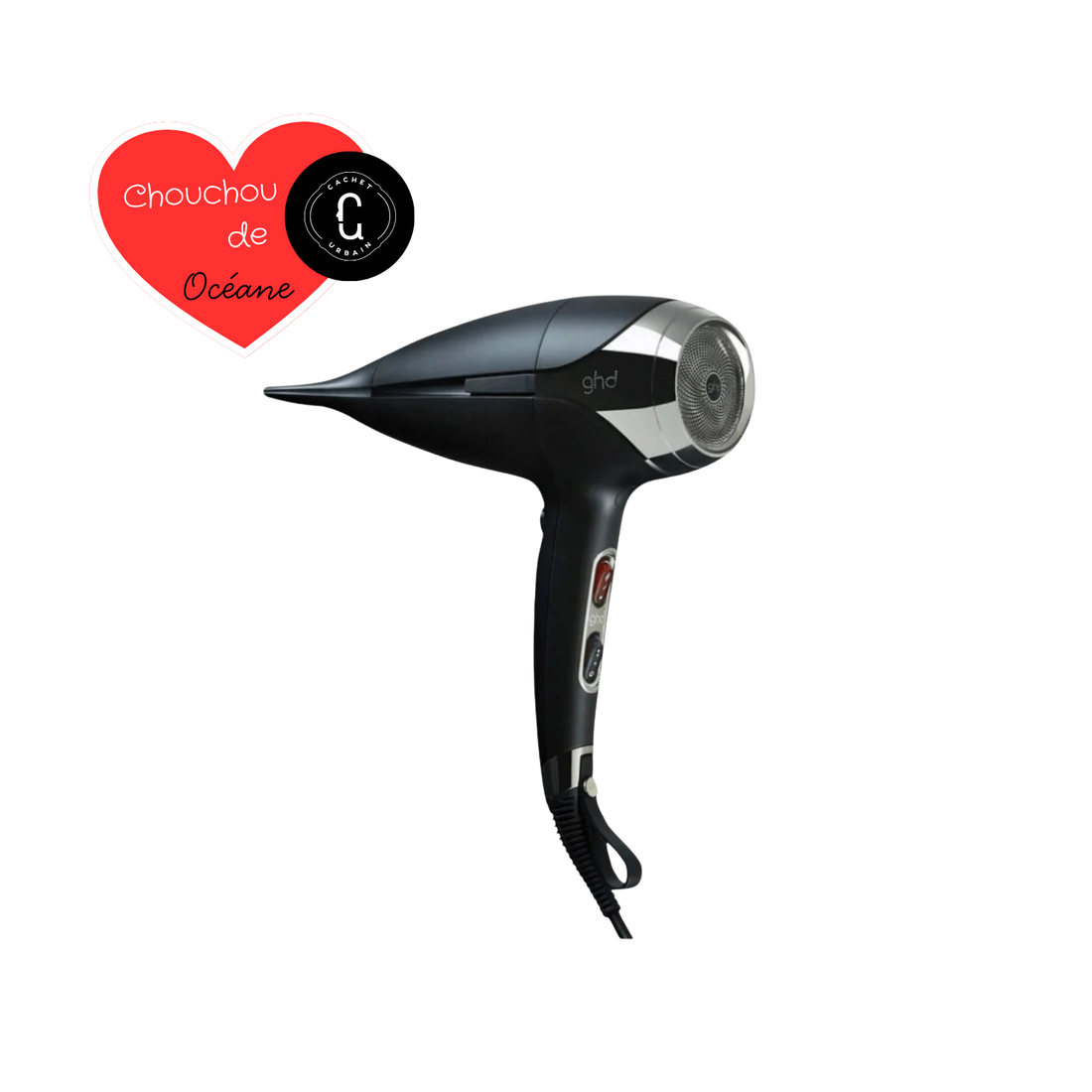 Sèche-cheveux professionnel ghd Helios 1875W – Design élégant et performance supérieure