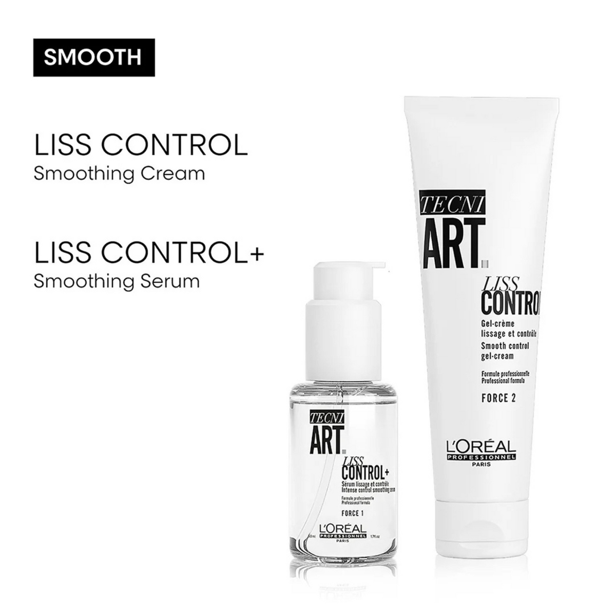 Sérum Liss Control+ Tecni.ART L'Oréal Professionnel 50 ml – Sérum lissant léger

