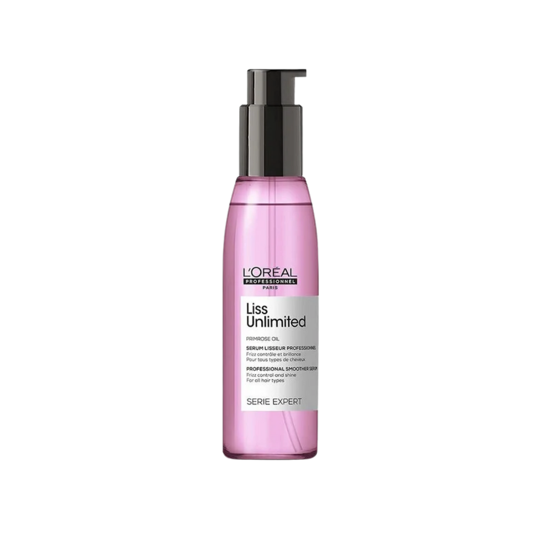 Sérum Liss Unlimited L’Oréal Professionnel anti-frisottis cheveux lisses brillants bouteille 125ml