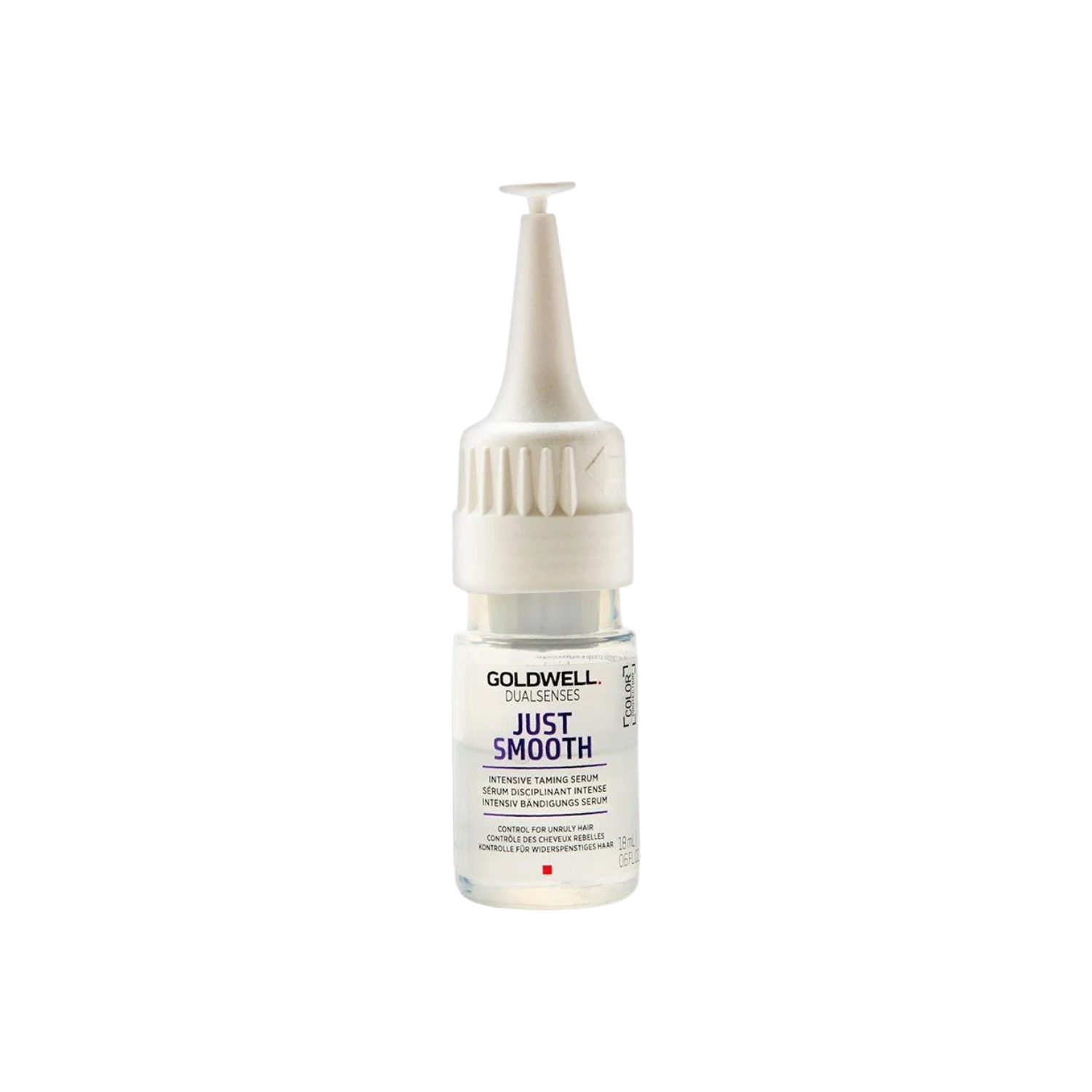 Sérum Soin Intense Goldwell Dualsenses Just Smooth 18 ml – Soin lissant pour cheveux indisciplinés