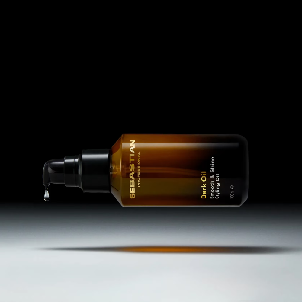 Sebastian Professional Dark Oil huile coiffante brillance et lissage aux huiles d’argan et jojoba.