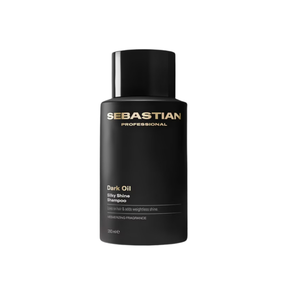 Sebastian Professional Dark Oil shampooing brillance et lissage aux huiles d’argan et de jojoba.