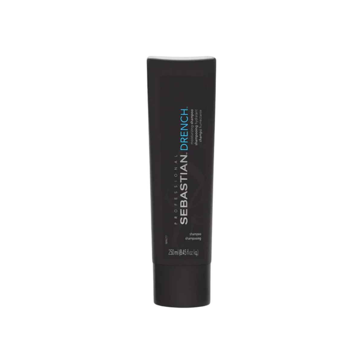Flacon 33,8 oz de Sebastian Drench Moisturizing Shampoo – shampooing hydratant professionnel pour cheveux secs.

