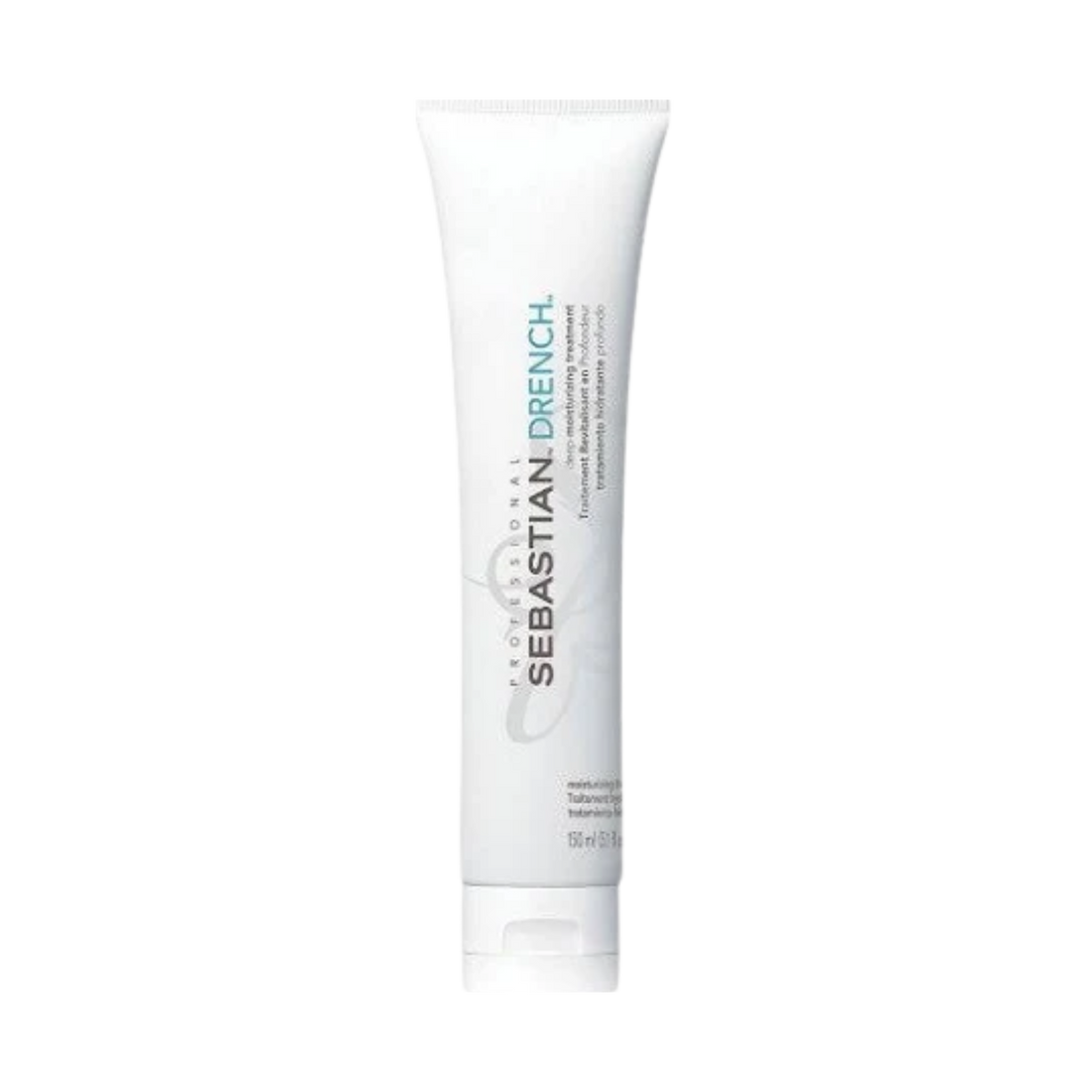 Pot de Sebastian Drench Treatment, masque hydratant pour cheveux secs et frisés.

