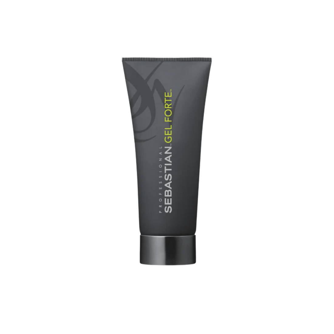 Tube de 200 ml de Sebastian Gel Forte, gel coiffant professionnel pour tenue forte et flexible.

