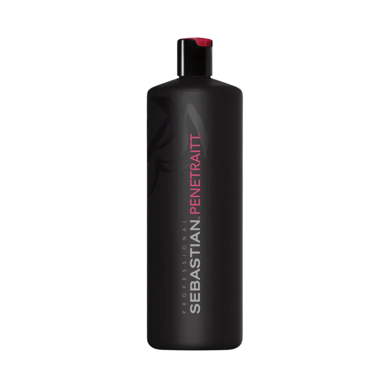 Flacon Sebastian Penetraitt Strengthening & Repair Shampoo – formule fortifiante pour cheveux abîmés.

