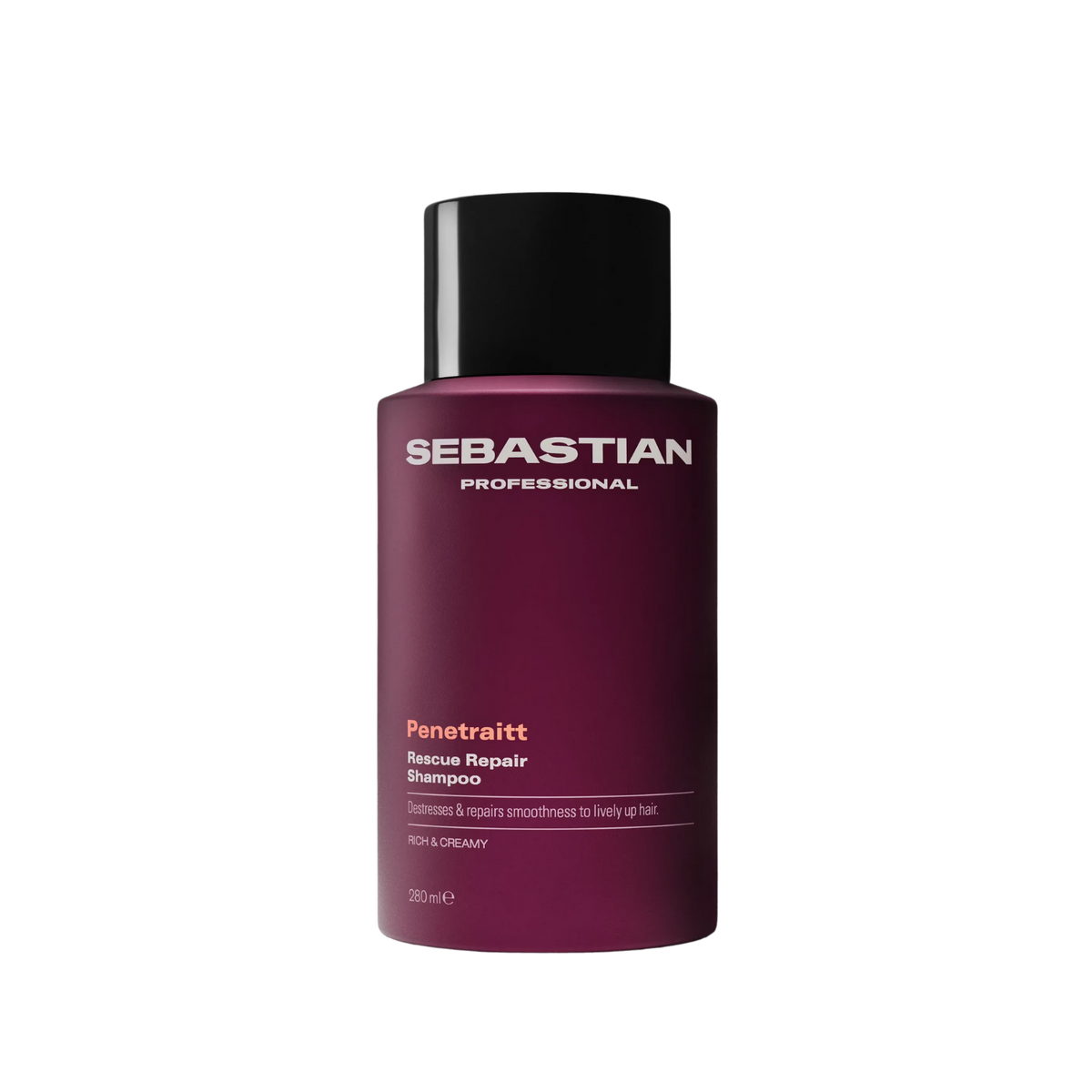 Sebastian Professional Penetraitt shampooing réparateur SOS pour cheveux abîmés et fragilisés – fortifiant et doux.