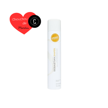 Canette de Sebastian Shaper, laque professionnelle fixation moyenne, finition satinée et brossable.
