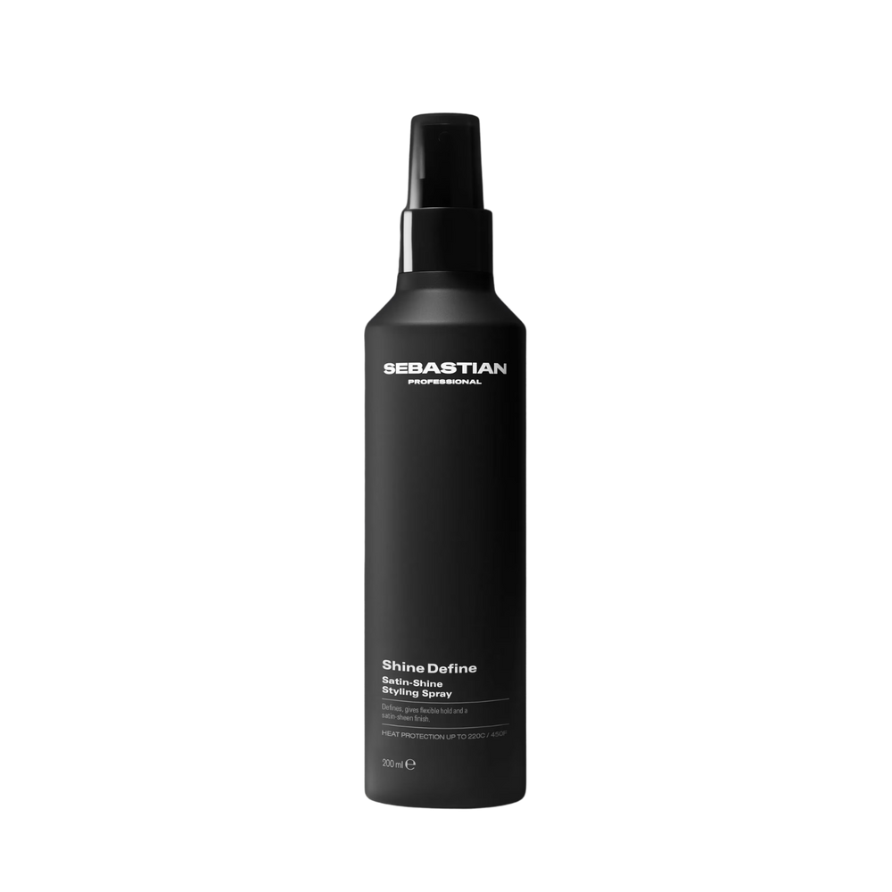 Sebastian Professional Shine Define spray coiffant brillance satinée protection thermique 200 ml.