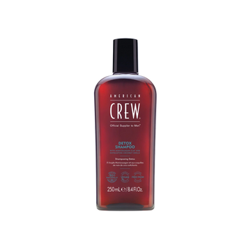 Bouteille de Detox Shampoo American Crew pour nettoyage profond du cuir chevelu