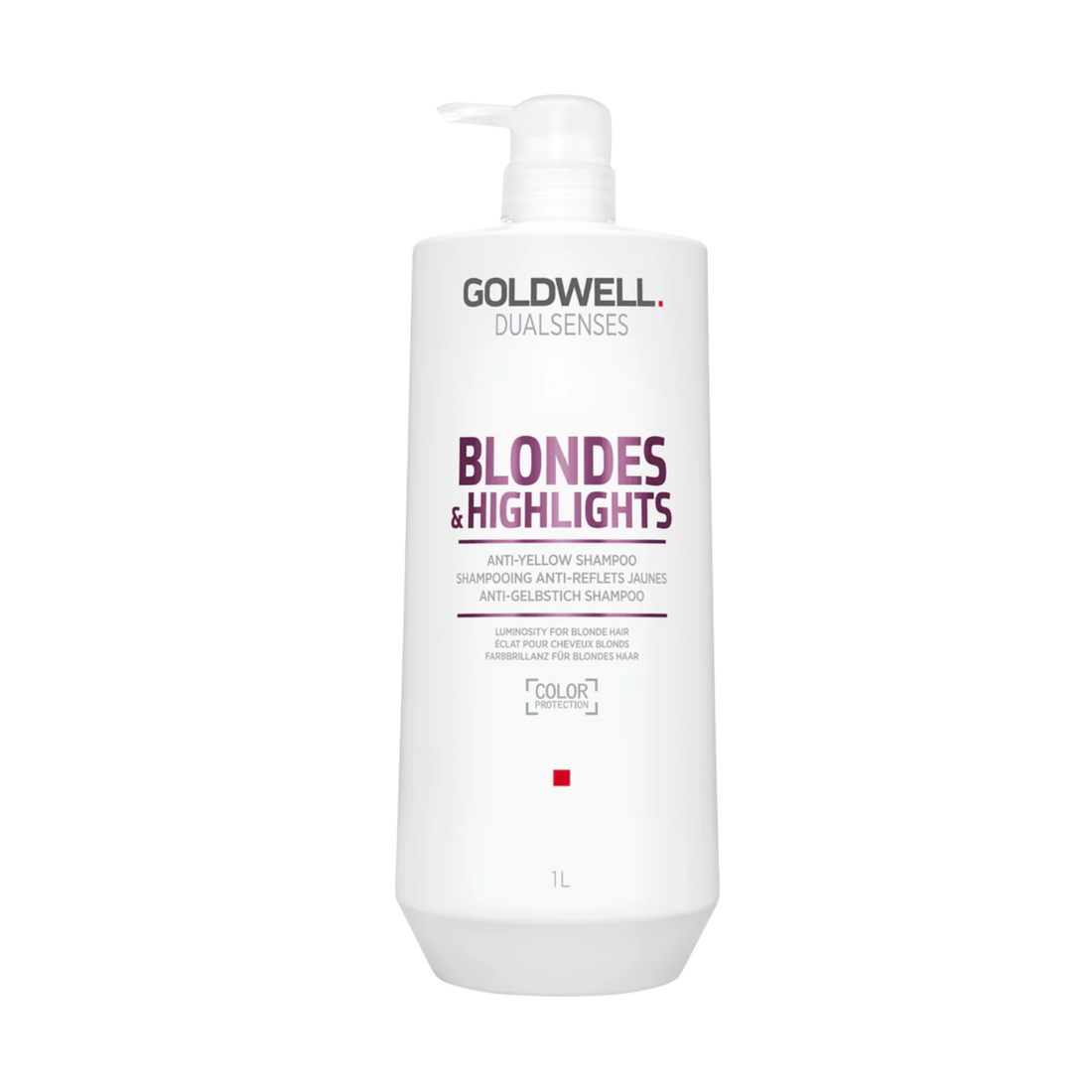 Shampoing Goldwell Anti-Yellow 1000 ml – Soin pour cheveux blonds