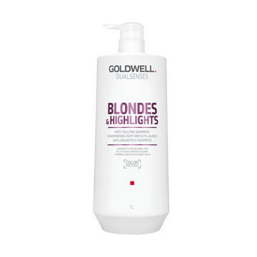 Shampoing Goldwell Anti-Yellow 1000 ml – Soin pour cheveux blonds