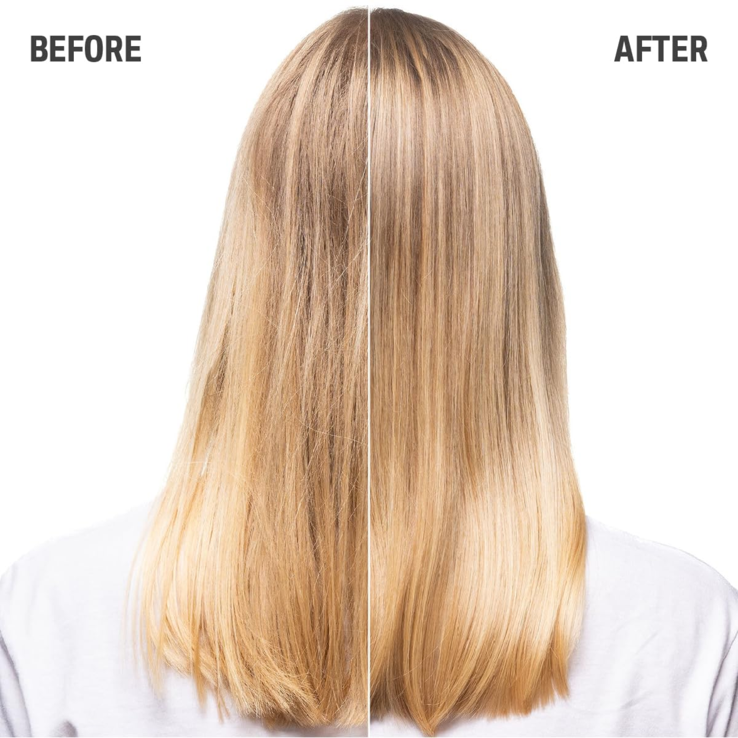 Flacon de 1000 ml du shampoing Goldwell Dualsenses Blondes & Highlights Anti-Yellow pour cheveux blonds