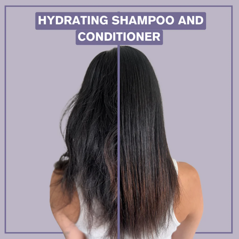 “Bouteille Shampoing Hydratant Alcôve – cheveux hydratés et sans frisottis”