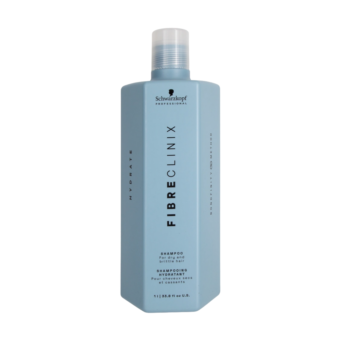 Shampoing Schwarzkopf Professional Fibre Clinix Hydrate – hydratation cheveux secs.