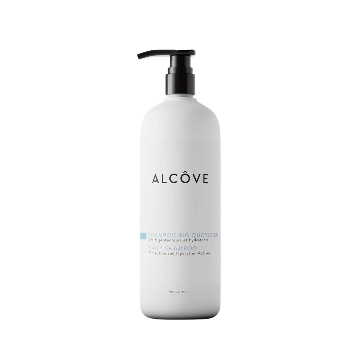 “Flacon de Shampoing Quotidien Alcôve – soin doux sans sulfates”