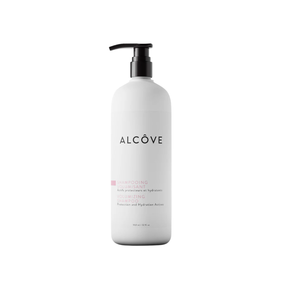 “Flacon de Shampoing Volumisant Alcôve – volume et brillance pour cheveux fins”