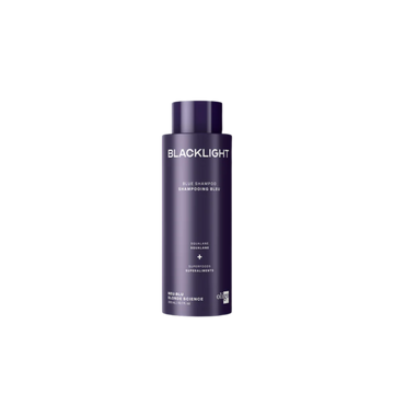 Shampoing bleu tonifiant Oligo Blacklight pour cheveux blonds éclatants