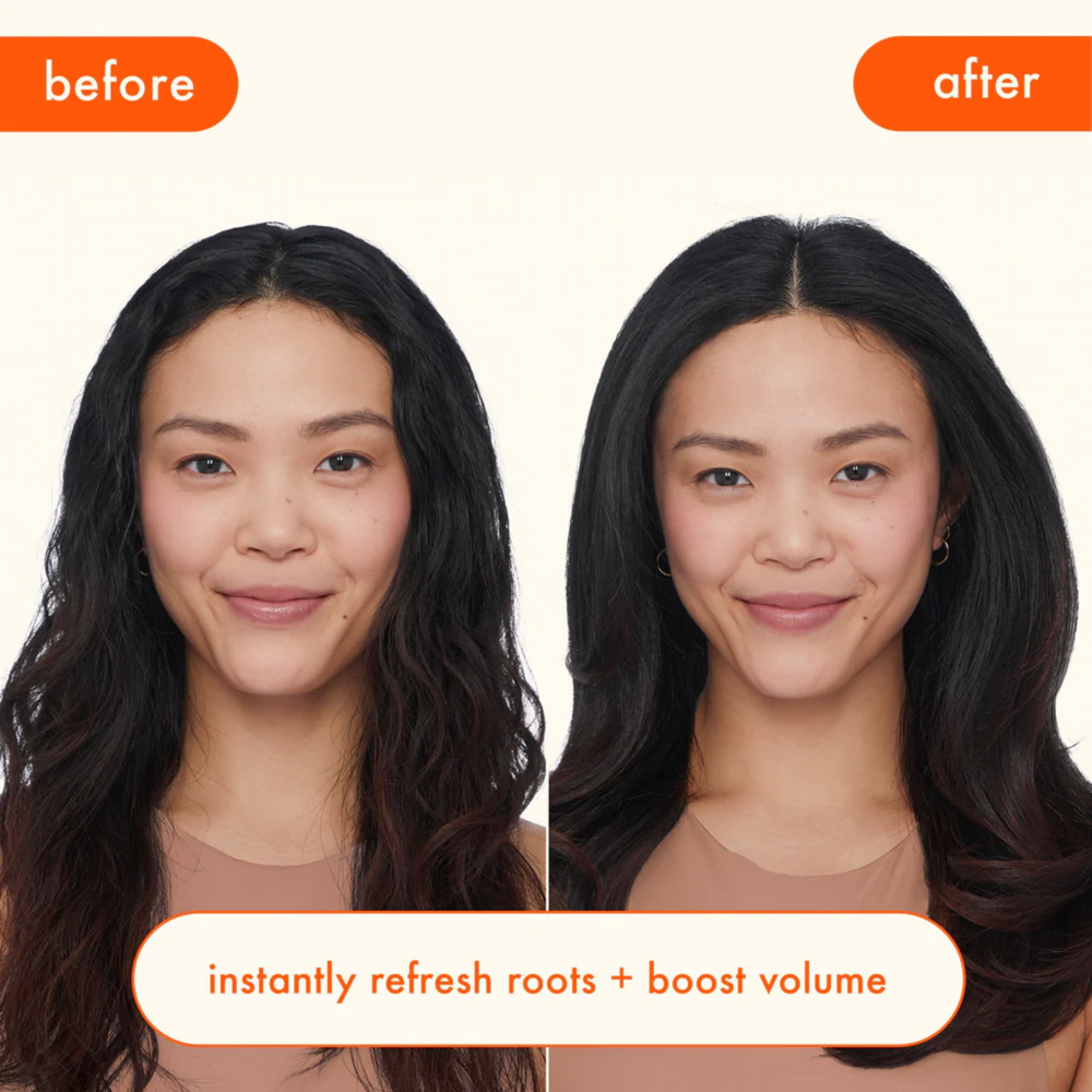 Flacon Amika x Ellis Brooklyn MIAMI NECTAR Perk Up Dry Shampoo – édition limitée au parfum ananas et noix de coco.