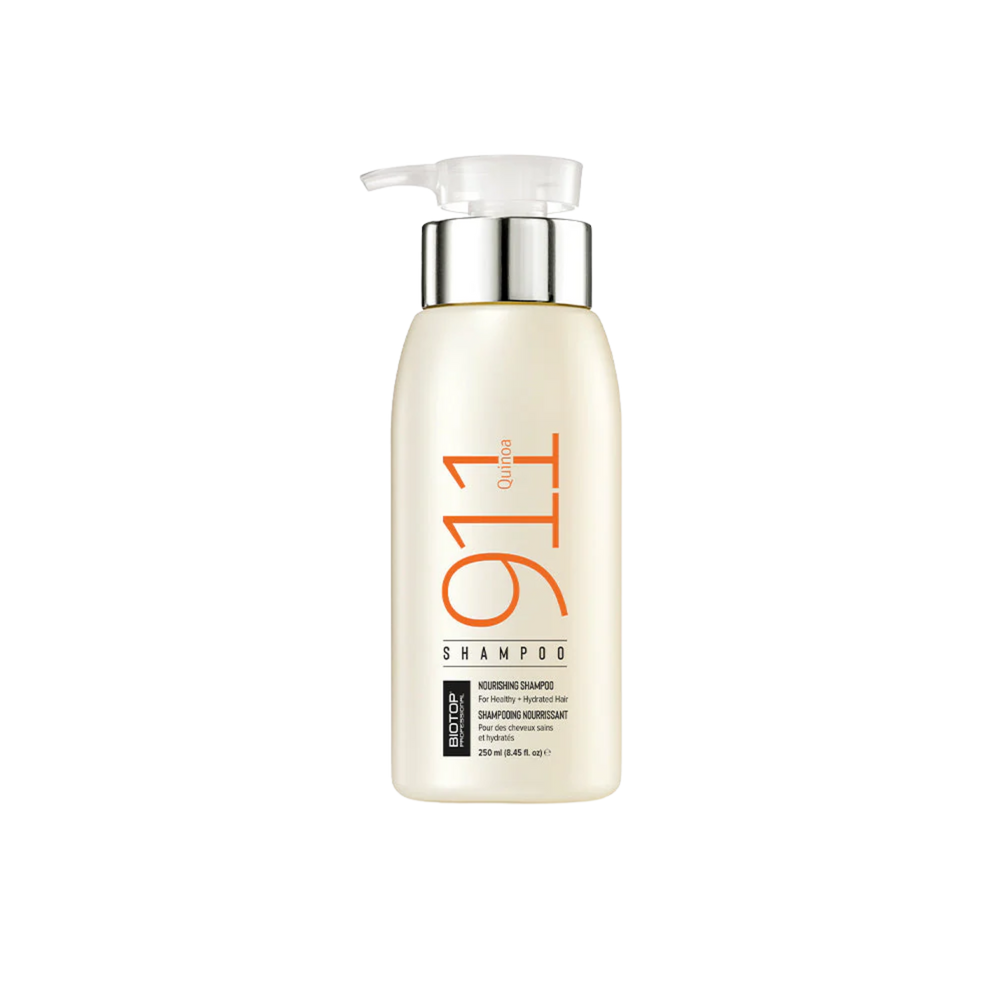 Shampooing 911 Quinoa Biotop – Nutrition, hydratation et brillance au quotidien