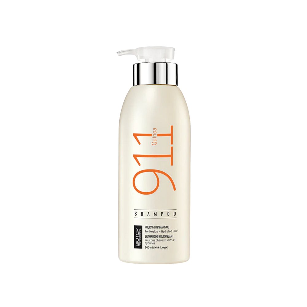 Shampooing 911 Quinoa Biotop – Nutrition intense, brillance et douceur