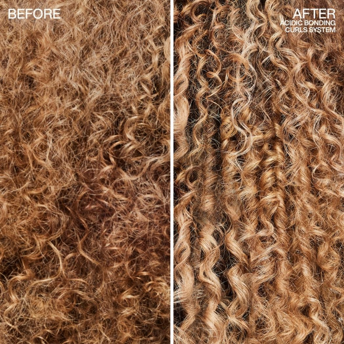 Flacon du shampooing Acidic Bonding Curls Redken pour cheveux bouclés, sans silicone.