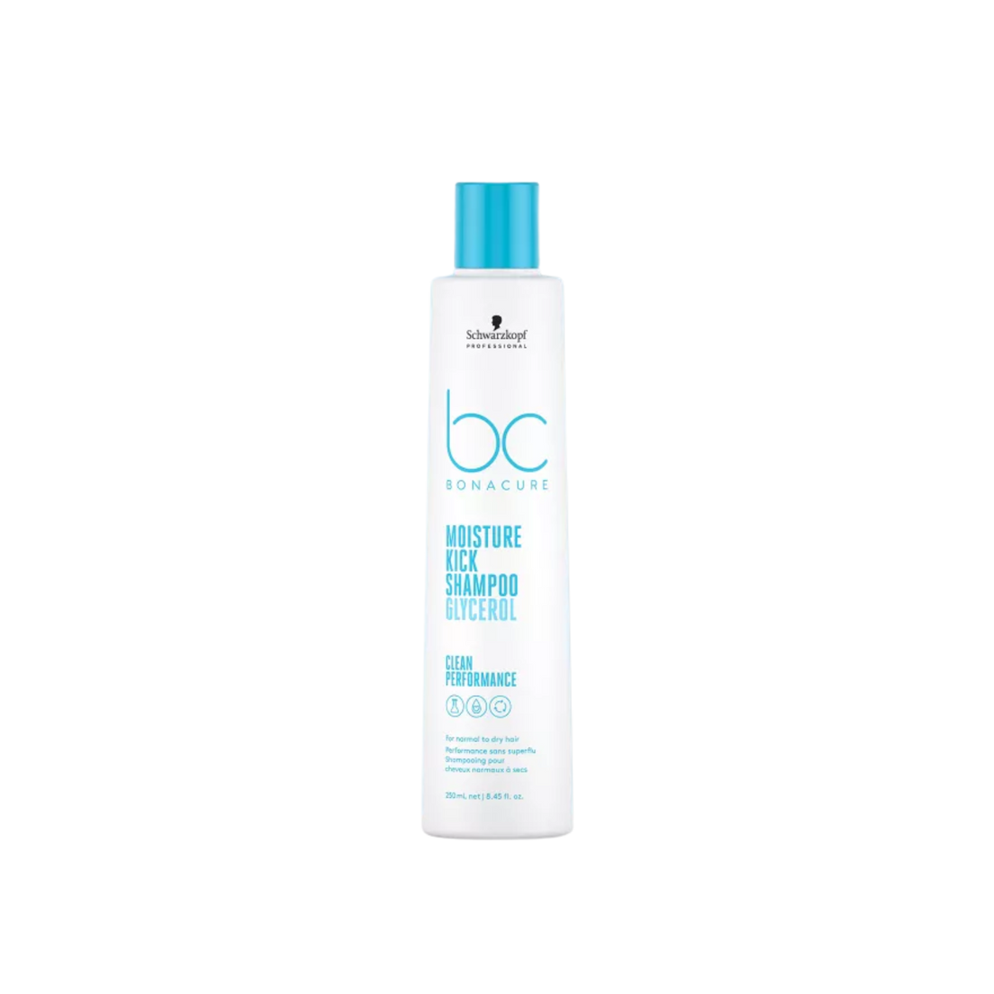 Flacon de Shampooing Bonacure Moisture Kick 250 ml – Schwarzkopf