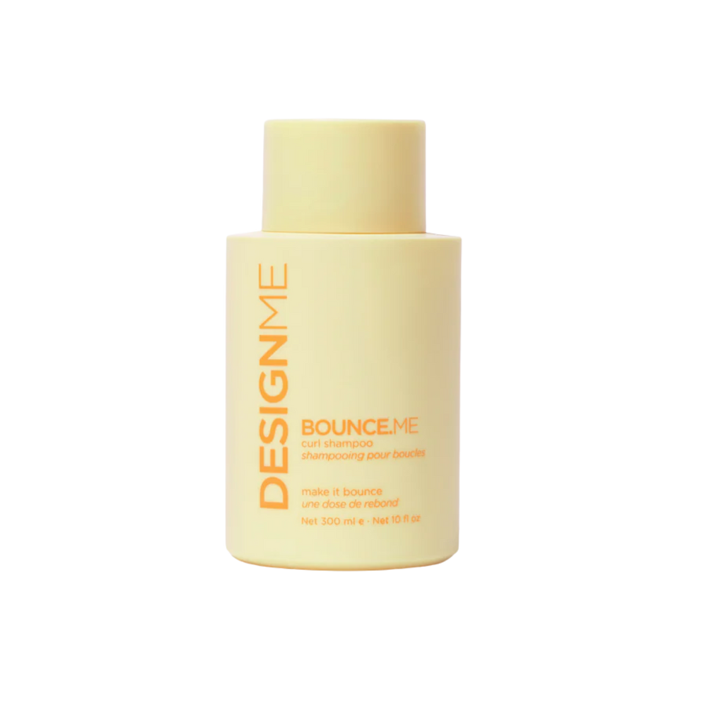 Flacon de shampooing Bounce.Me pour boucles, formule douce hydratante et anti‑frisottis

