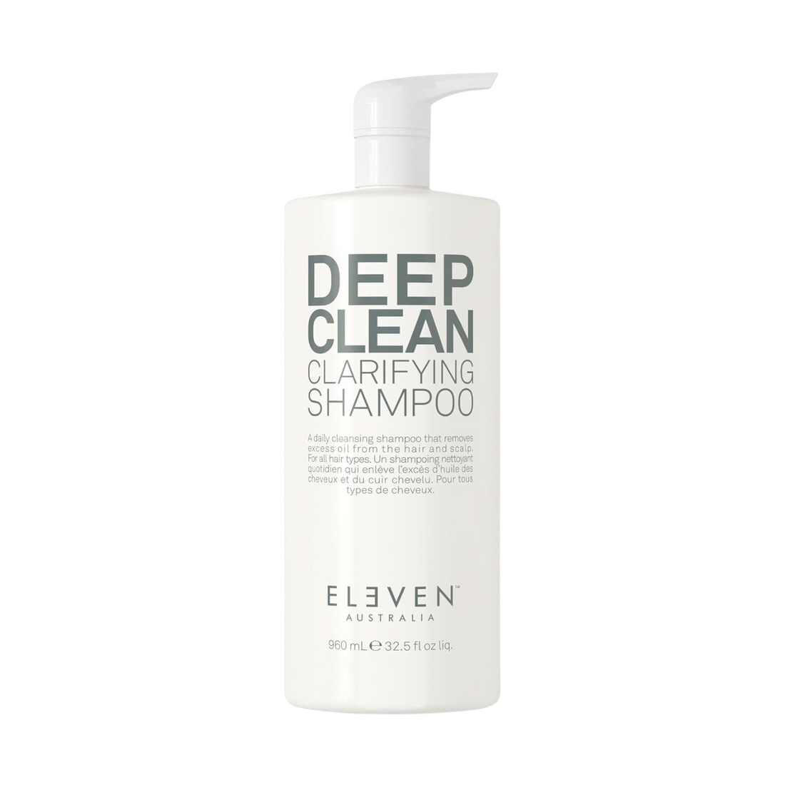 Flacon de Deep Clean Shampoo ELEVEN Australia – nettoyant profond Orange & Lavande, format 300 ml