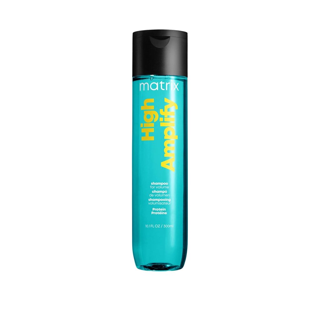 Flacon de shampooing Matrix High Amplify – soin volumisant sans silicone pour cheveux fins