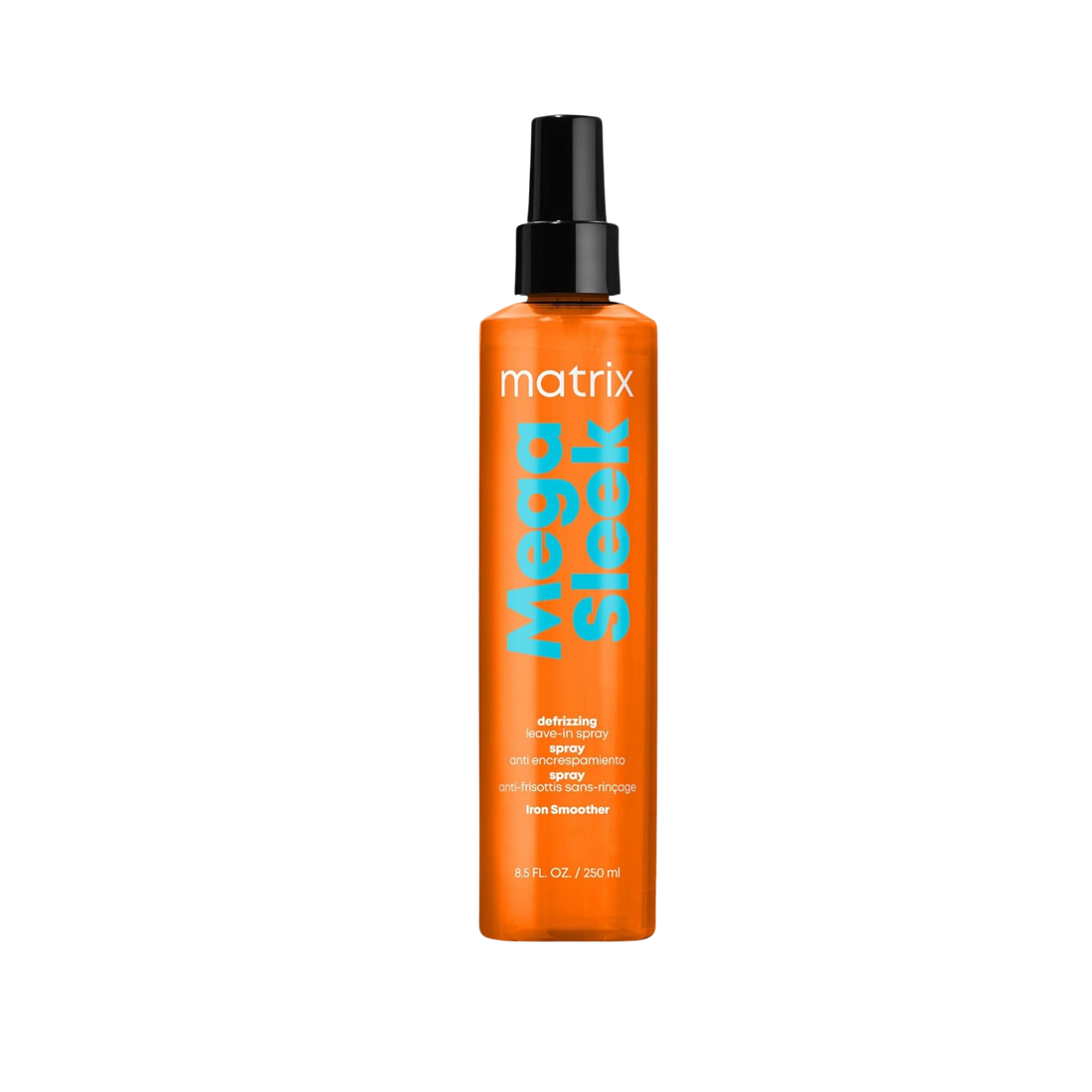 Flacon de shampooing Matrix Total Results Mega Sleek – Contrôle des frisottis et lissage capillaire