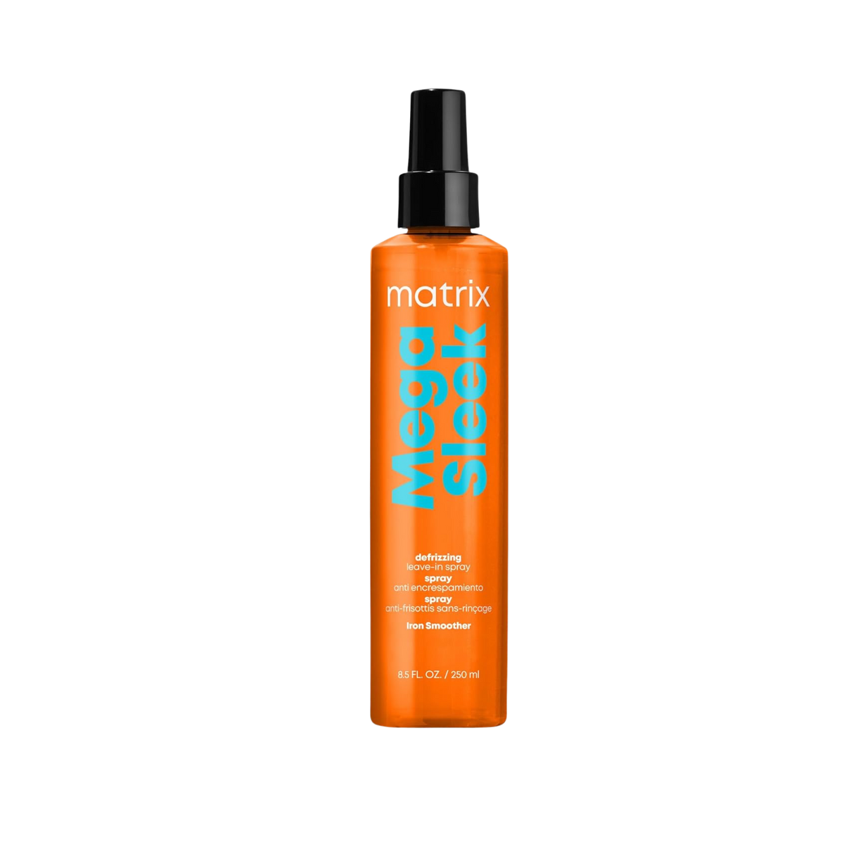 Flacon de shampooing Matrix Total Results Mega Sleek – Contrôle des frisottis et lissage capillaire
