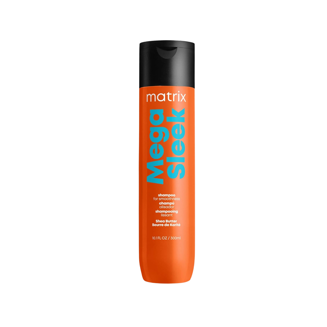 « Flacon de shampooing Matrix Mega Sleek – soin lissant anti-frisottis pour cheveux épais »