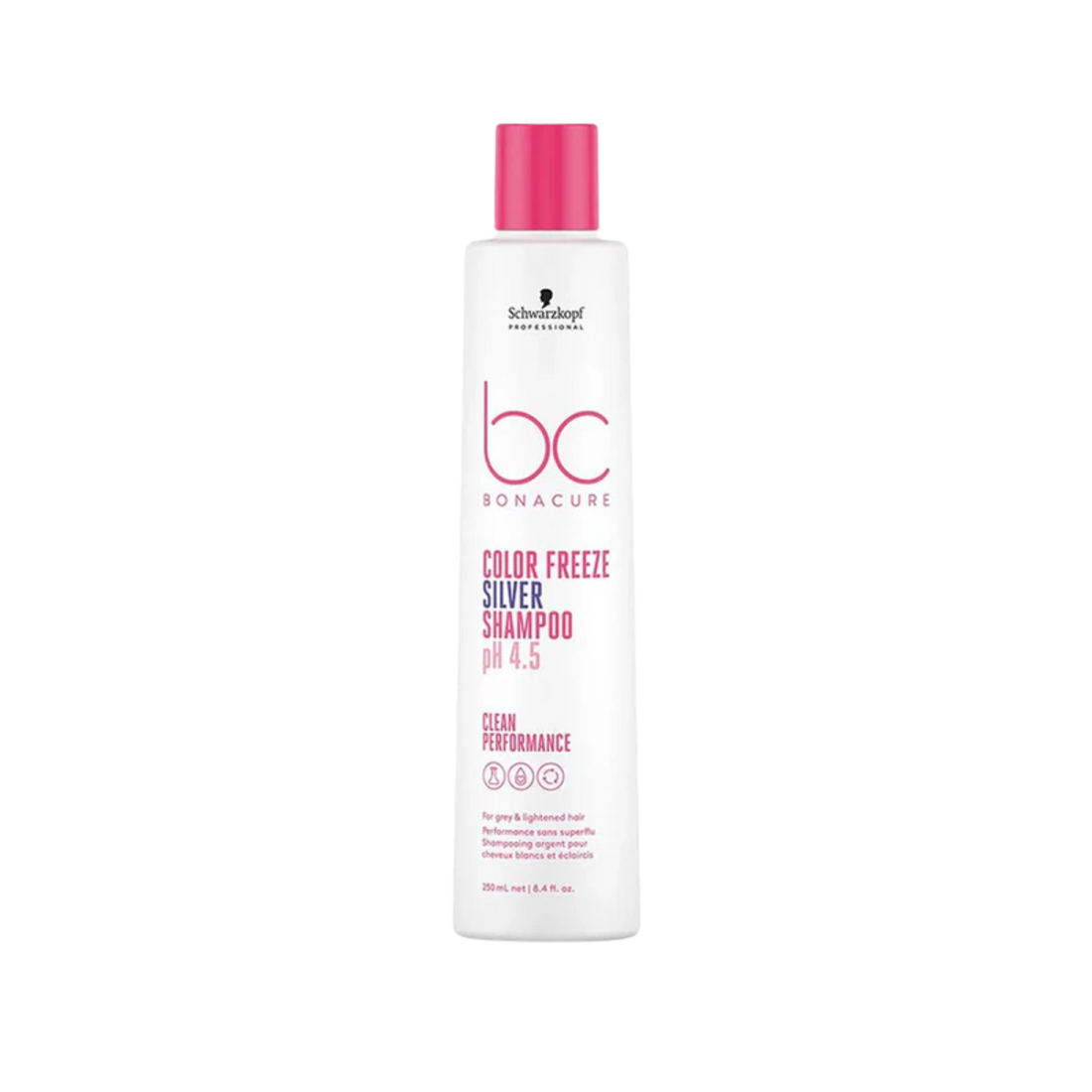 Flacon de Shampooing Micellaire Argent Bonacure pH 4.5 Color Freeze – Schwarzkopf