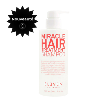 Shampooing Miracle Hair Treatment de Eleven Australia – hydratant, ant-frisottis pour cheveux secs et colorés