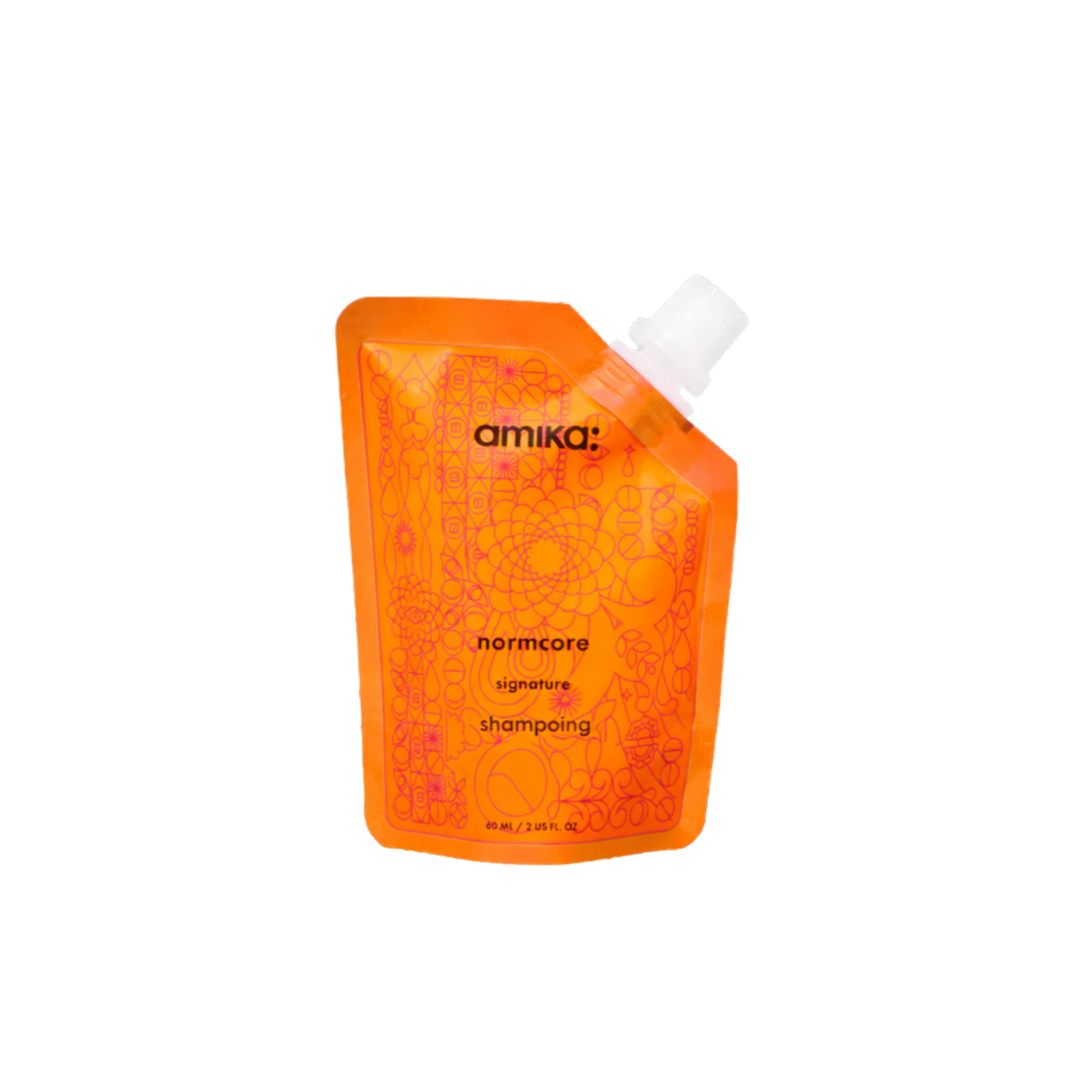 Bouteille de shampooing Amika Normcore Signature – shampooing nourrissant sans sulfates pour cheveux doux et revitalisés