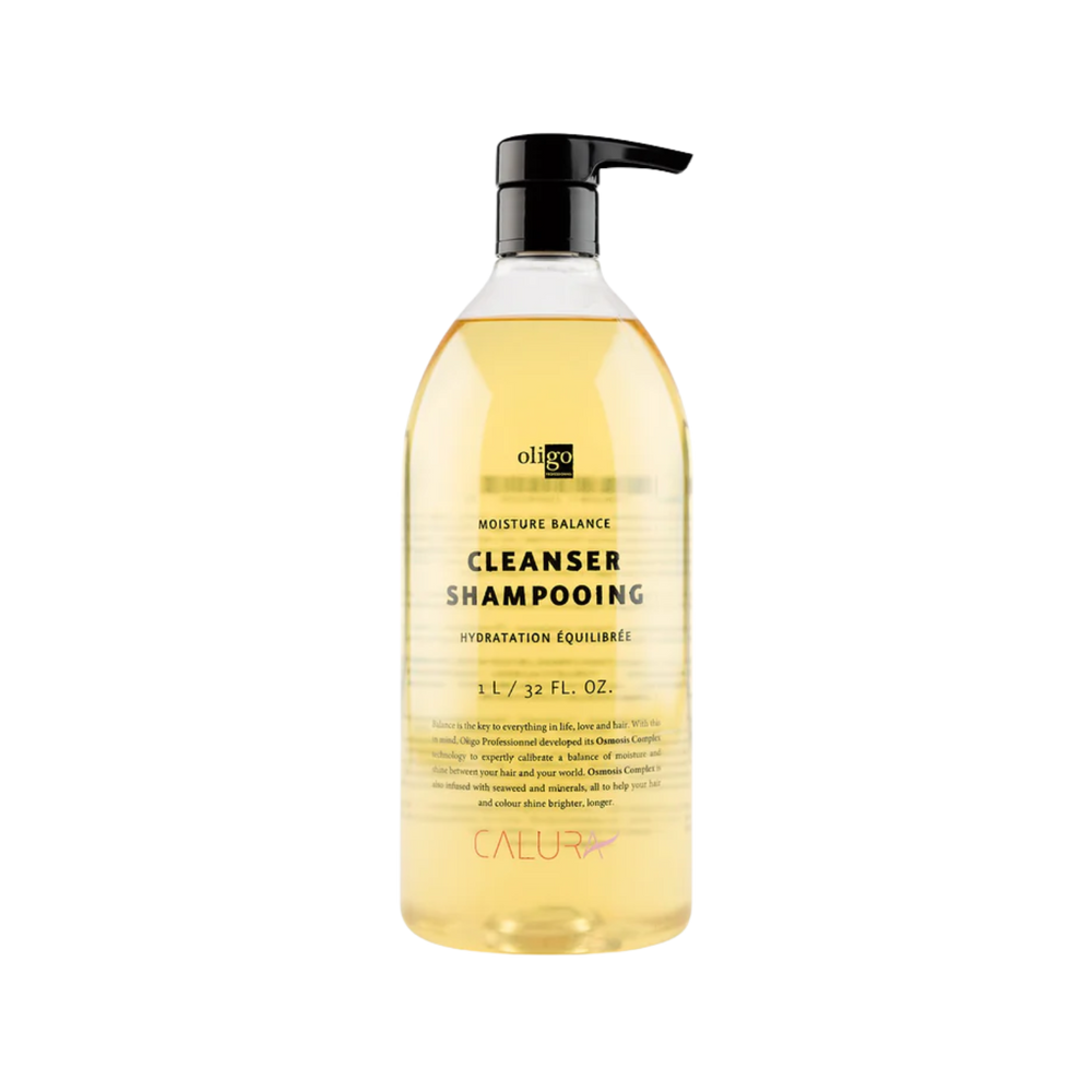 “Flacon de Shampooing Hydratation Équilibrée Oligo Professionnel – soin capillaire pour cheveux colorés”