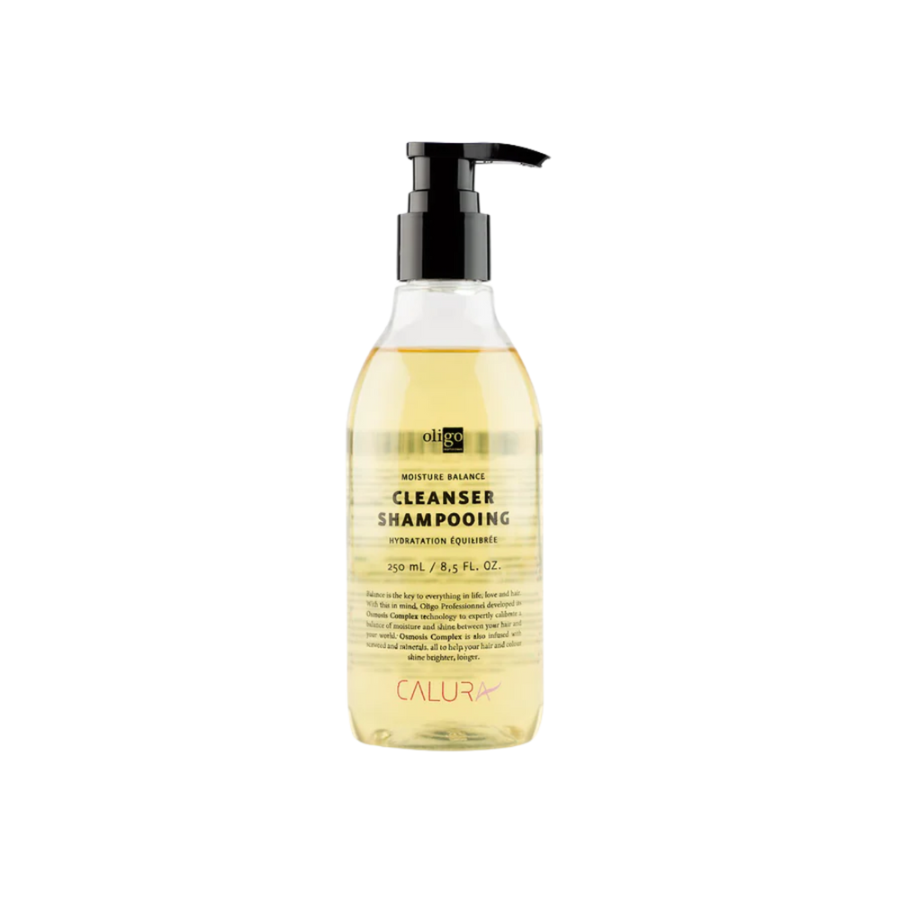 “Flacon de Shampooing Hydratation Équilibrée Oligo Professionnel – soin capillaire pour cheveux colorés”