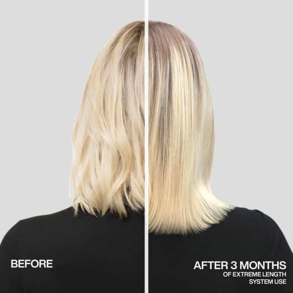Flacon de shampooing Redken Extreme Length, enrichi en biotine pour renforcer et favoriser la croissance des cheveux