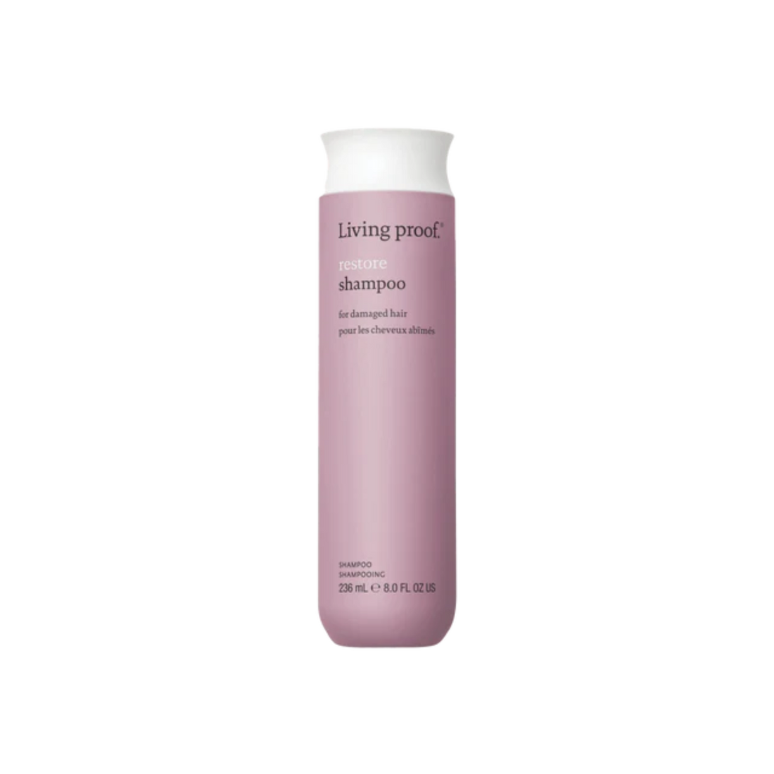 Flacon de shampooing Restore Living Proof pour cheveux abîmés – 236ml

