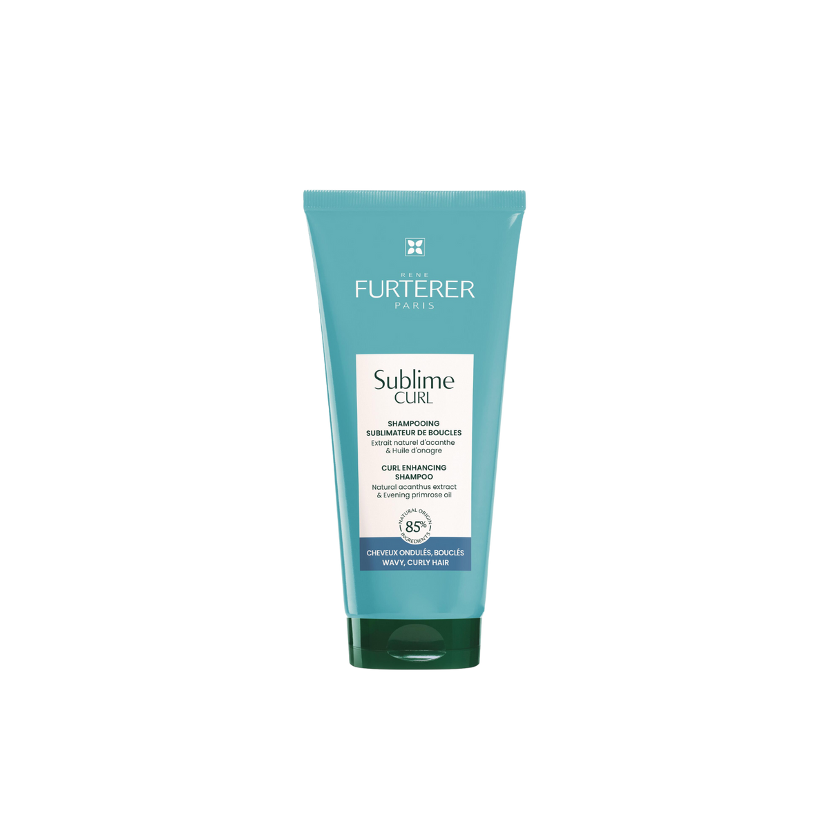Flacon 200 ml du Shampooing activateur de boucles René Furterer, pour cheveux bouclés définis
